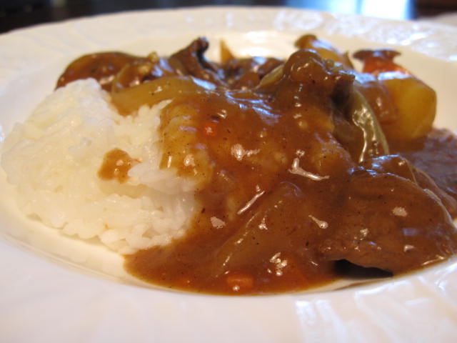 chicken curry rice. Japanese Chicken Curry Rice