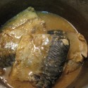 Mackerel cooking